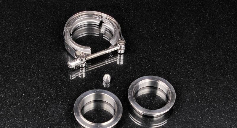 Хомут V-Band 51 мм (2") + 2 фланца из нержавеющей стали