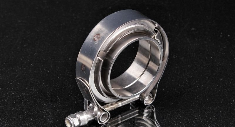 Хомут V-Band 51 мм (2") + 2 фланца из нержавеющей стали