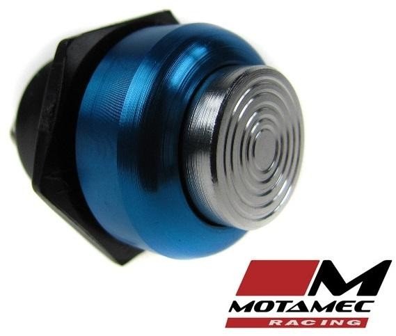 Motamec кнопка без фиксации Silver / Blue