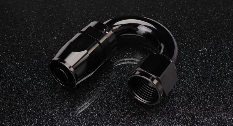 Фитинг AN10 180°, под шланг AN