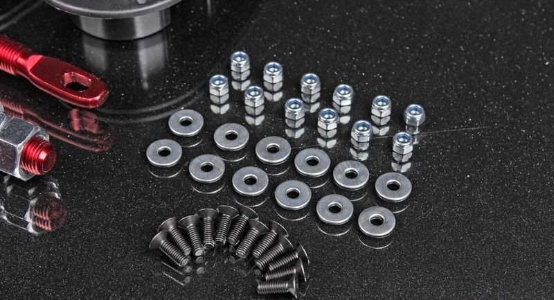 Замки капота D1 style, внешние