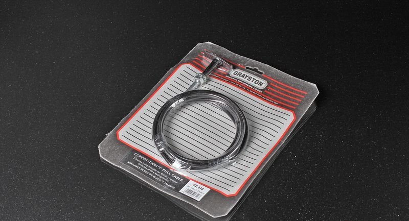 Трос выключателя массы 3000 мм, FIA, чёрный