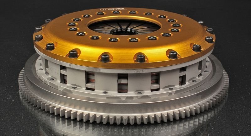 Сцепление OS GIKEN в сборе Toyota Supra JZA70 1JZ-GTE, R серия 3-х дисковая керамика (R3C) R154