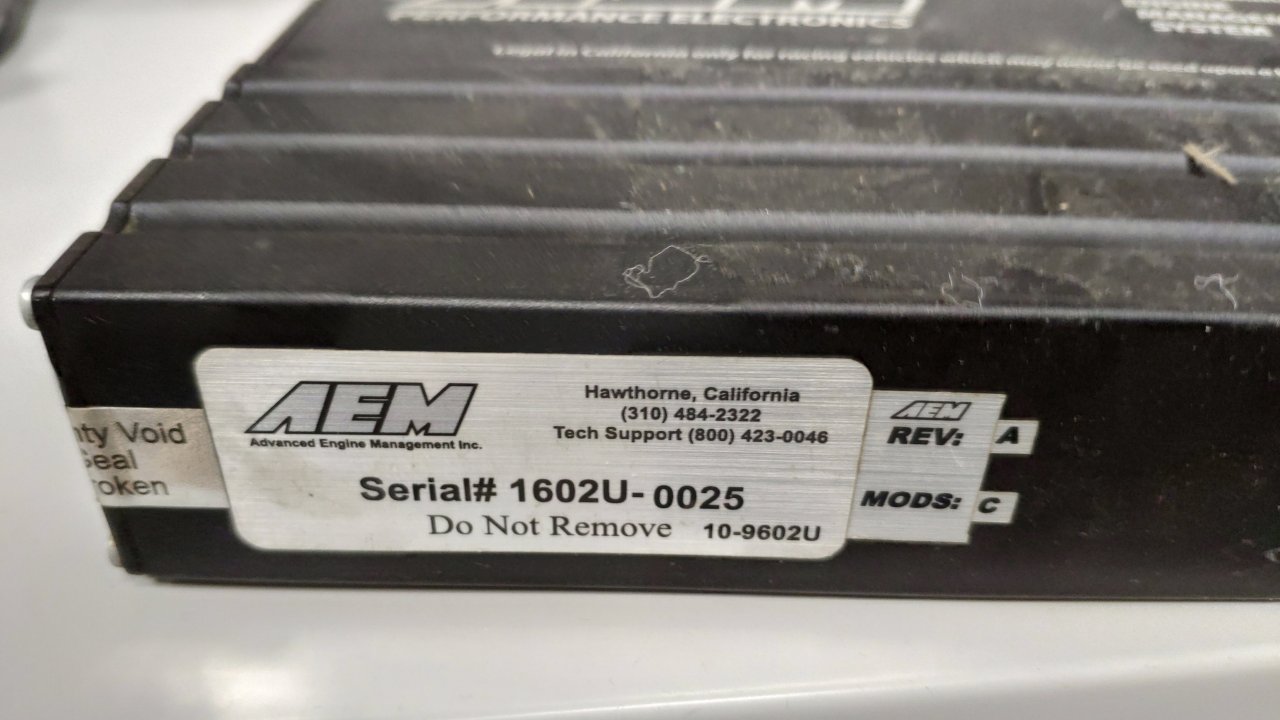 Блок управления ДВС AEM EMS1 под SR20DET