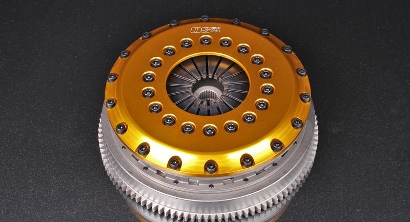 Сцепление OS GIKEN в сборе Nissan Silvia S13/S14 SR20, TR серия 2-х дисковая керамика, демферное (TR2CD)