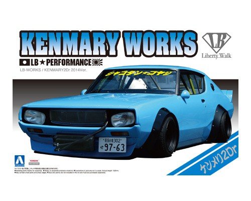 Сборная модель Aoshima Nissan LB WORKS KEN MARY 2Dr