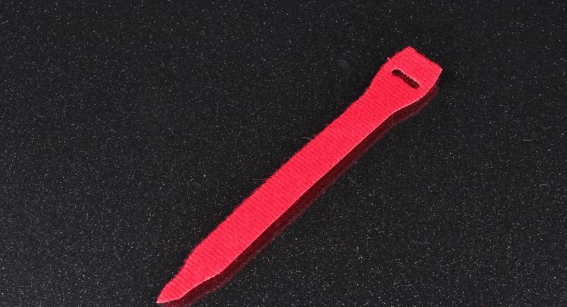 Стяжка 19*152мм, ворсовая, красная (Velcro One Wrap 3/4" x 6")