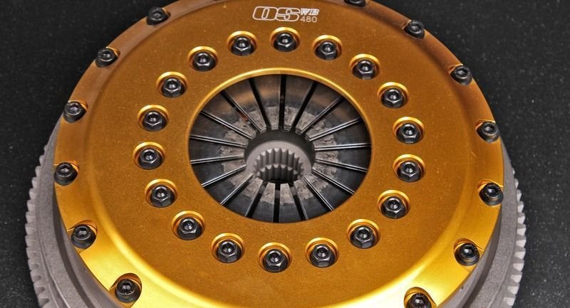 Сцепление OS GIKEN в сборе Toyota 1JZ, TR серия 2-х дисковая керамика, демферное (TR2CD)
