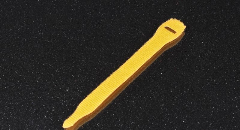 Стяжка 19*152мм, ворсовая, желтая (Velcro One Wrap 3/4" x 6")