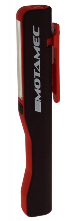 Фонарь ручной светодиодный повышенной яркости с магнитом (COB Light + SMD LED)