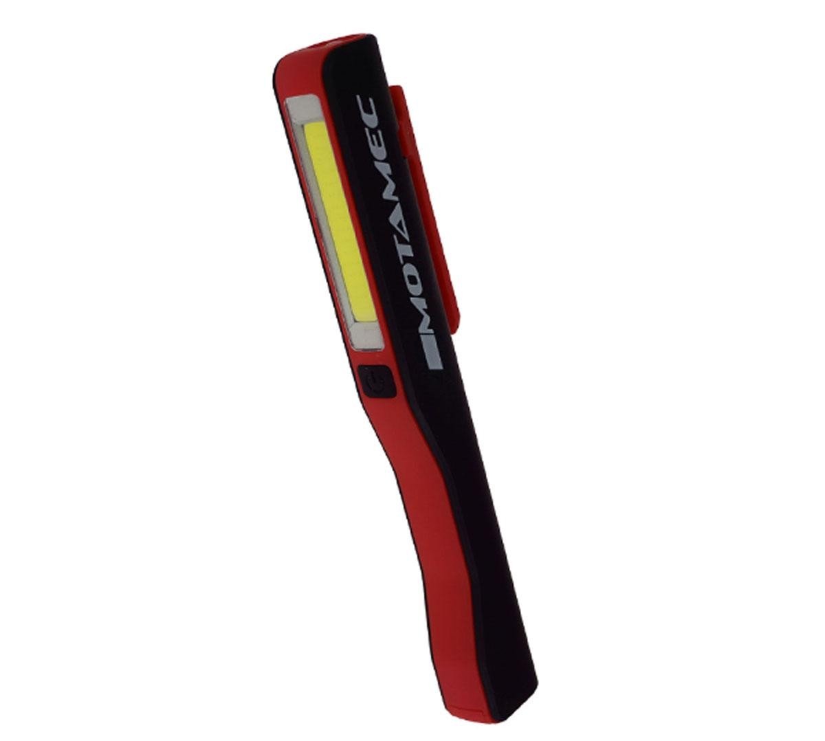 Фонарь ручной светодиодный повышенной яркости с магнитом (COB Light + SMD LED)