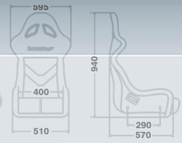 Спортивное сиденье Bimarco Futura