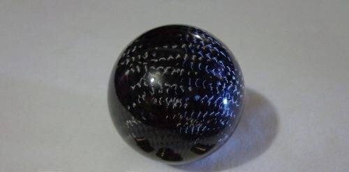 Насадка шар на ручку КПП карбон