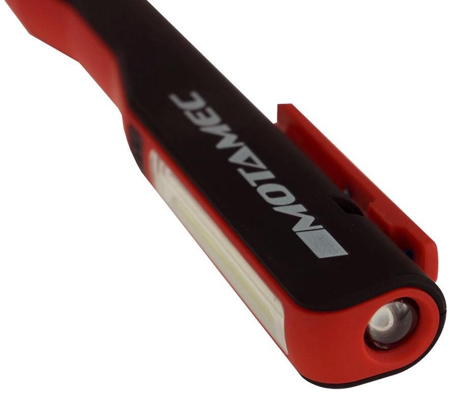 Фонарь ручной светодиодный повышенной яркости с магнитом (COB Light + SMD LED)