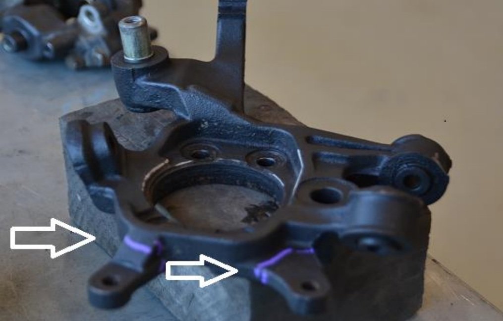 Проставки под два суппорта Nissan (к-т под доработку кулака) Skyline, Silvia