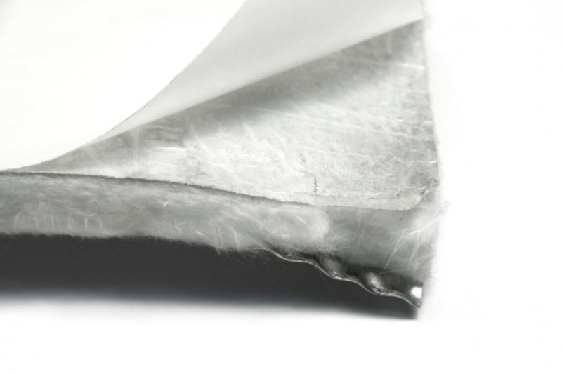 Термоизоляция Al+Composite, 25*27cm, самоклеющаяся Thermal Division