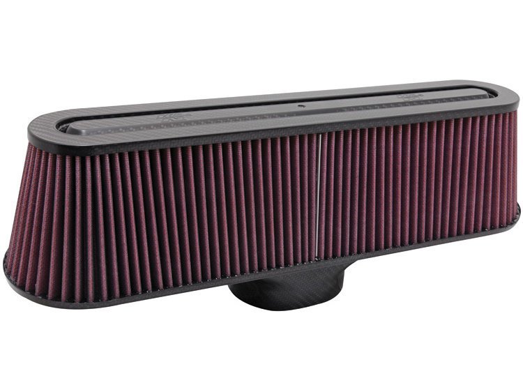 Фильтр нулевого сопротивления универсальный K&N RP-5135 Air Filter - Carbon Fiber Top and Base