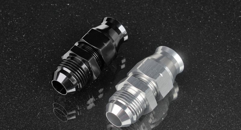 Фитинг AN8 под алюминиевую трубку 12 мм, папа