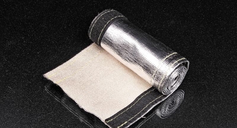 Термоизоляция шлангов и проводов 30 мм, длина 90 см, на липучке, 500°C - 1000°C