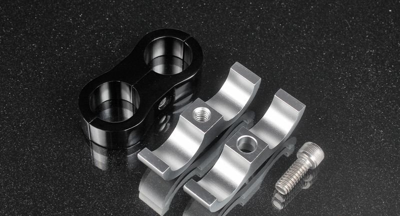 Зажим шлангов 19,1 мм, алюминиевый AN8