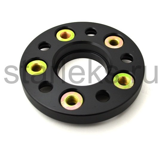 Проставка ступечная переходная 25мм 5х112/5х114.3 ЦО-57.1/60.1 (FUT14x1.5) ADI/VWG-TYT
