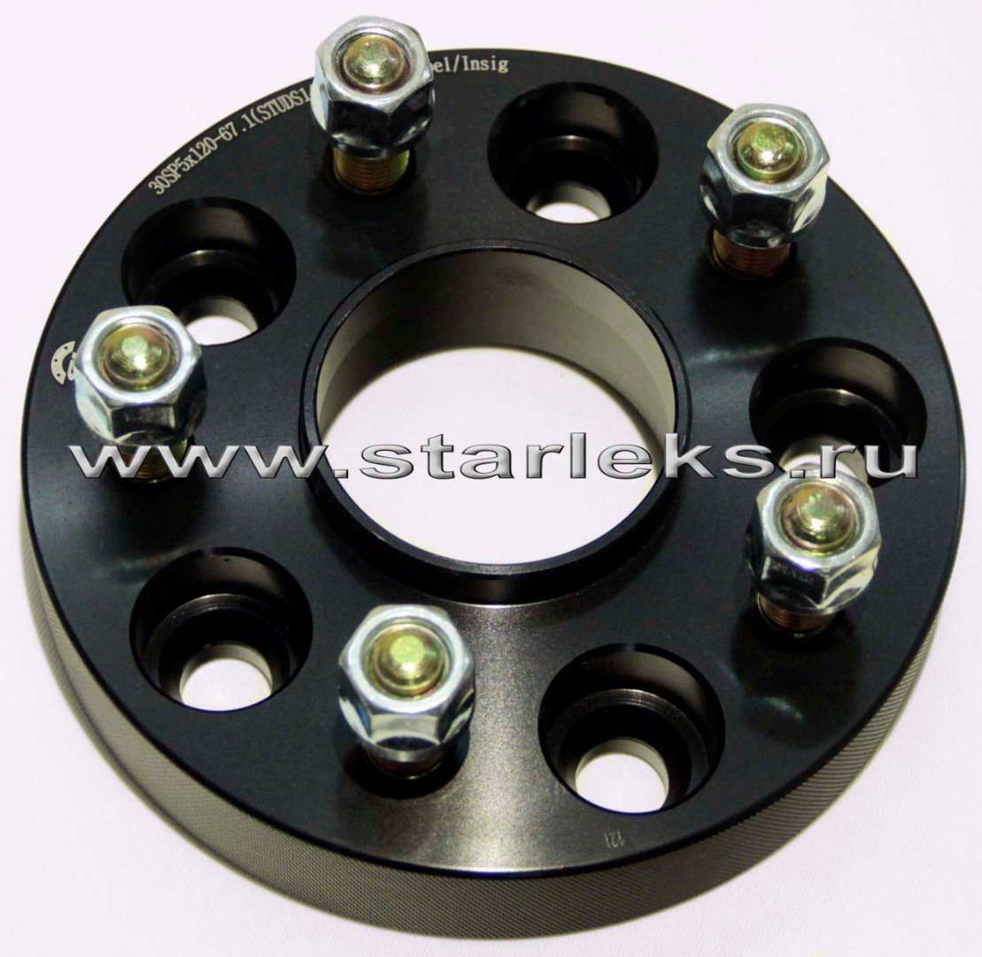 Проставки ступичные 30мм 5х120 ЦО-67.1(STUD14x1.5) Opel/Insig