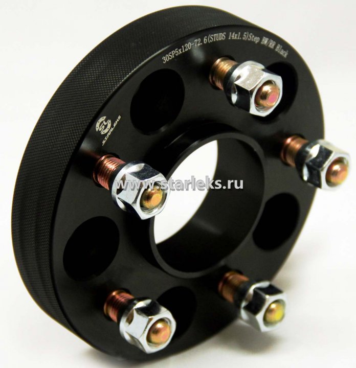 Проставки ступичные 30мм 5х100 ЦО56.1(STUD12x1.25) SUBARU