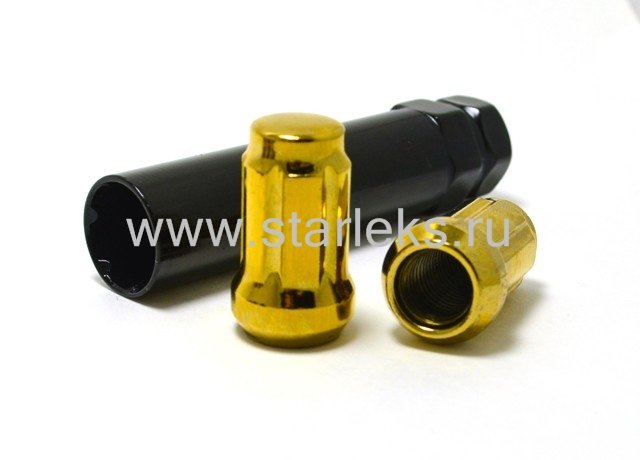 Комплект колесных гаек ST911145SD/Gd - золотой хром