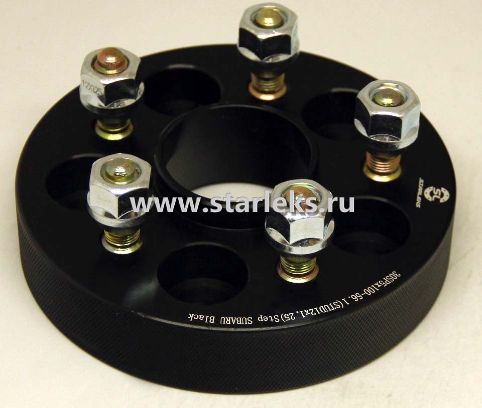 Проставки ступичные 30мм 5х100 ЦО56.1(STUD12x1.25) SUBARU
