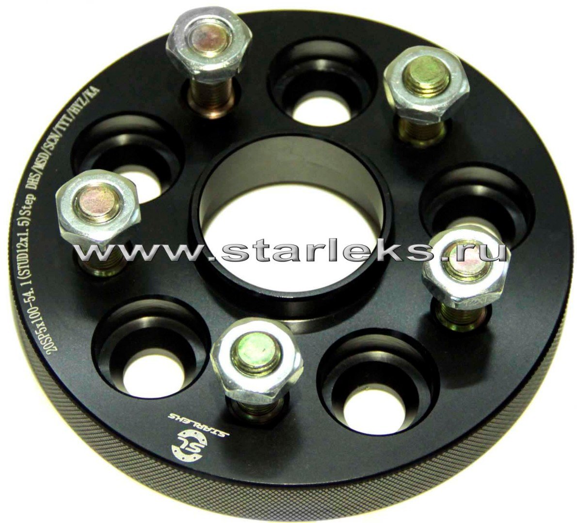 Проставки ступичные 20мм 5х100 ЦО54.1 (STUD12x1.5)