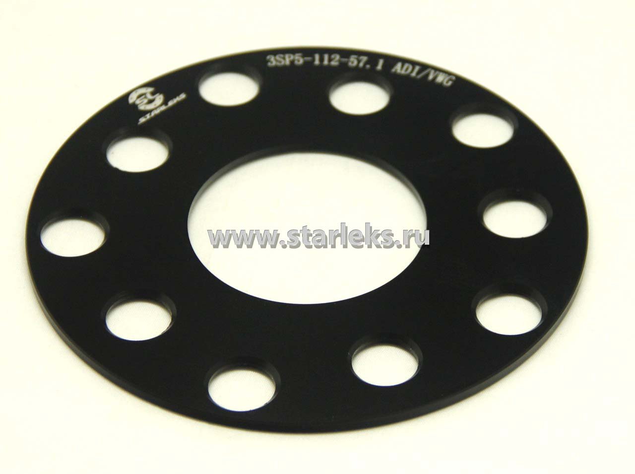 Проставки ступичные 3мм 5х120 ЦО-74.1 BLACK BW/RR