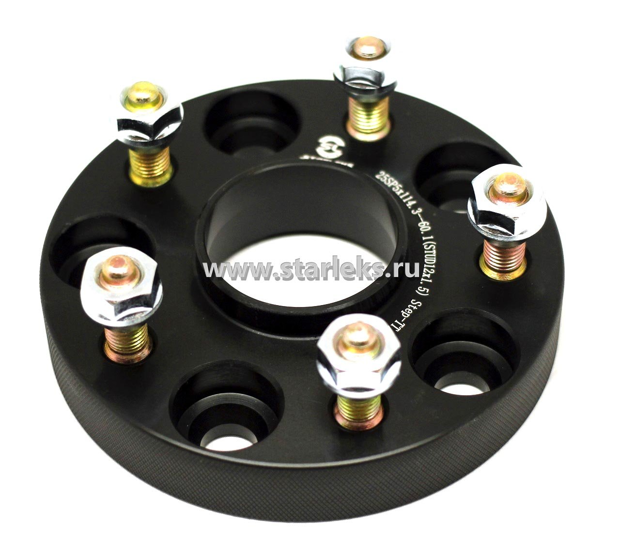 Проставки ступичные 25мм 5х100 ЦО56.1(STUD12x1.25) SUBARU