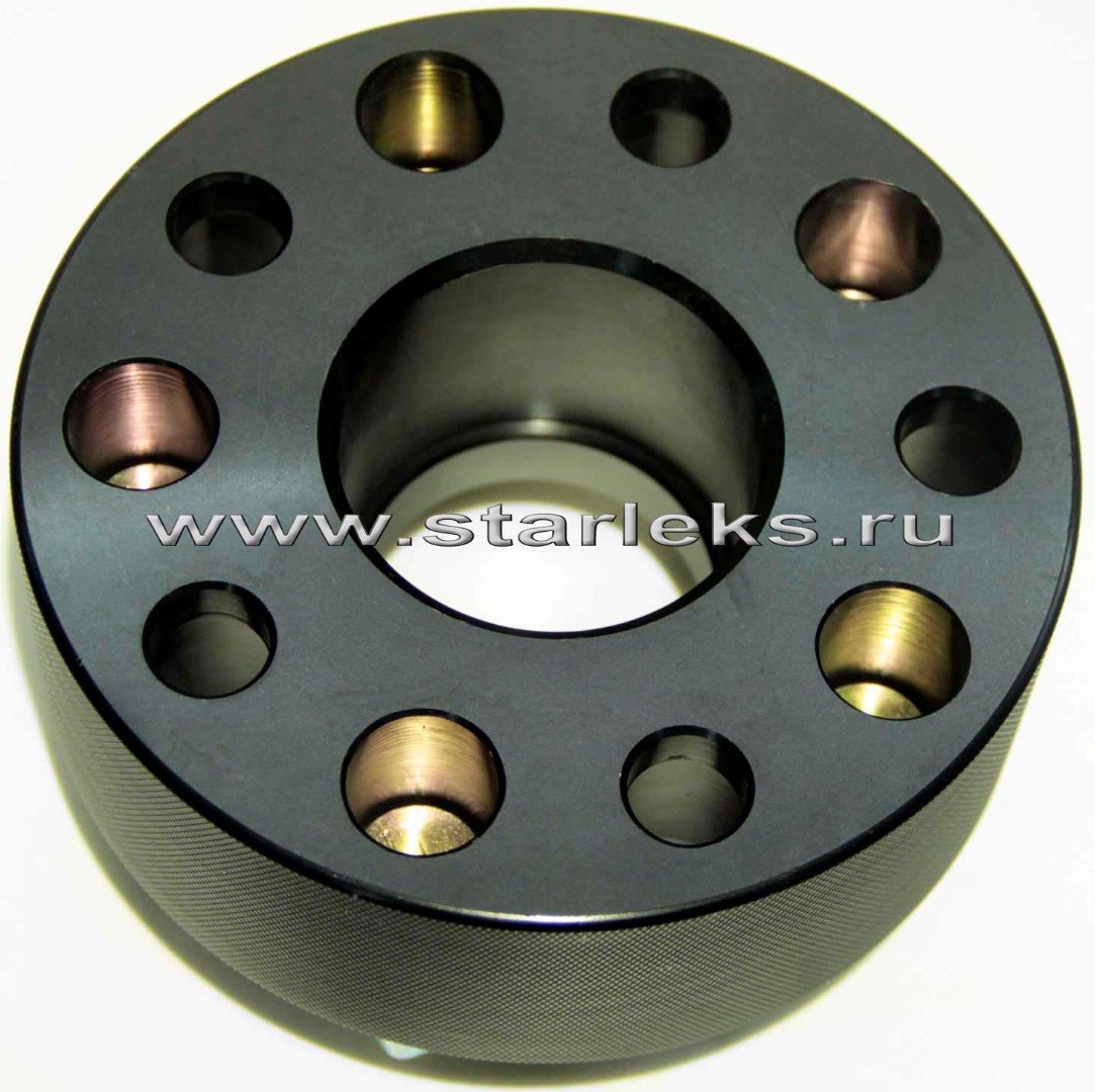 Проставка ступичная 50мм 5х114.3 м12*1.5 ЦО 60.1 (STUD) черная