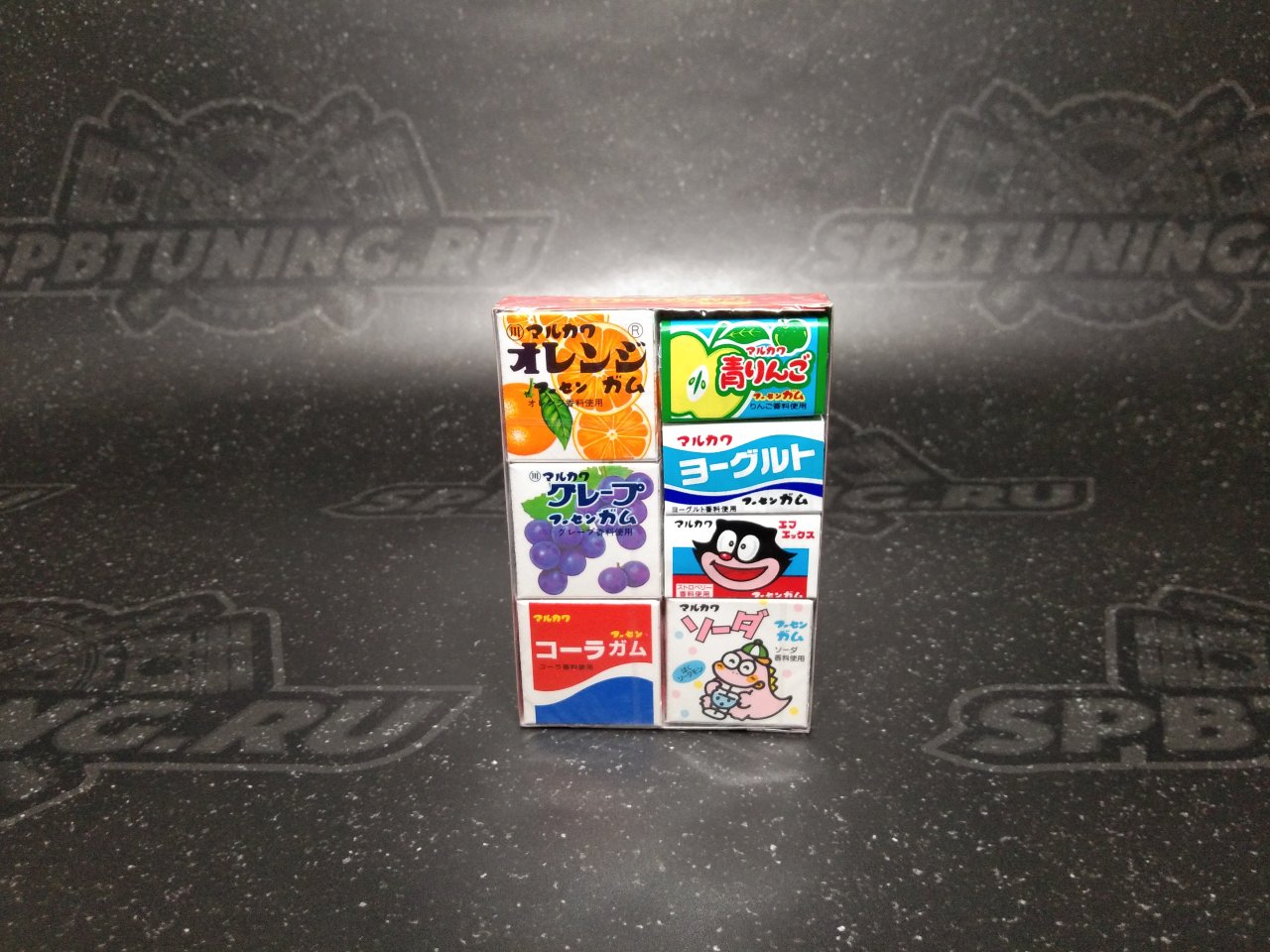 MARUKAWA жевательная резинка Ассорти из 7 вкусов, 36,6 г.