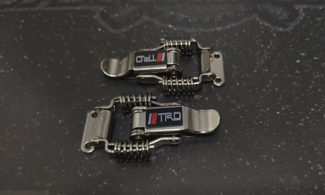 Клипсы для обвесов с пружинкой малые TRD