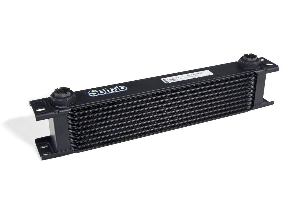 Радиатор масляный 10 рядов; 405 mm ширина; ProLine STD (M22x1,5 выход) Setrab, 50-910-7612