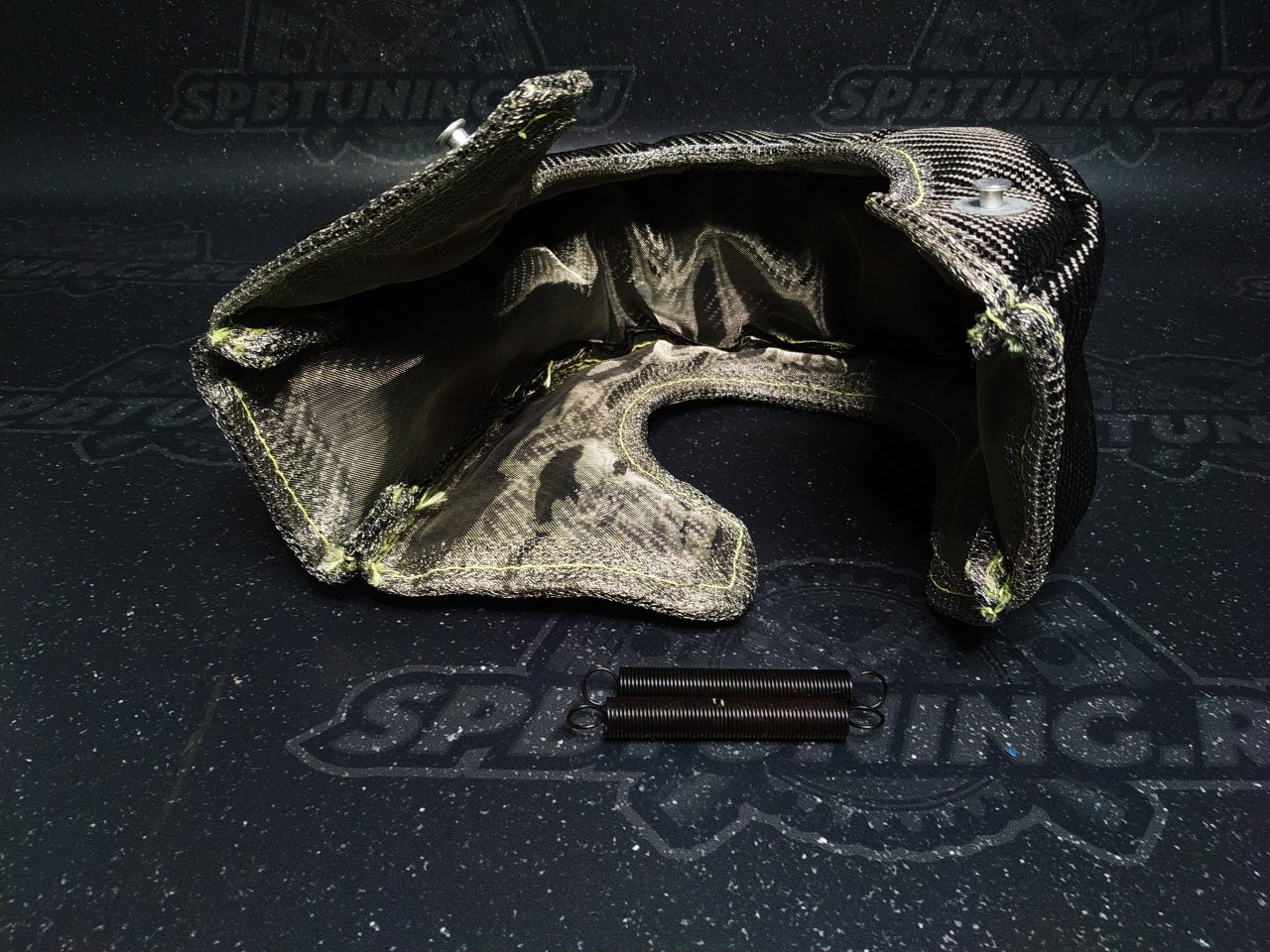 Термошуба на турбину Т4 карбоновая (до 1100гр)