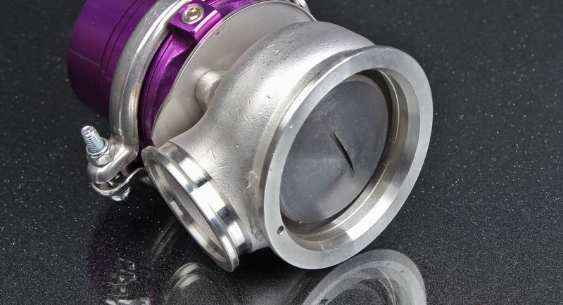 Вестгейт (wastegate, клапан сброса выхлопных газов), 60 мм purple/фиолетовый