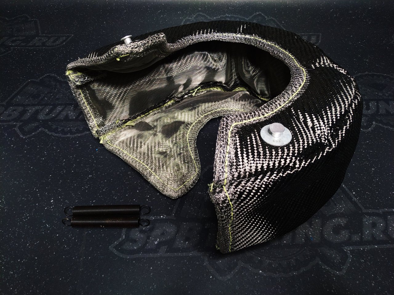 Термошуба на турбину Т4 карбоновая (до 1100гр)