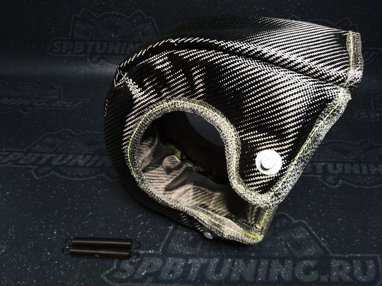 Термошуба на турбину Т4 карбоновая (до 1100гр)