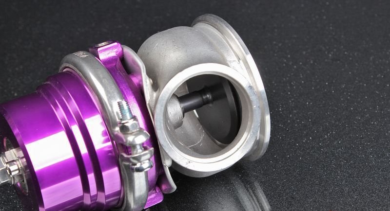 Вестгейт (wastegate, клапан сброса выхлопных газов), 60 мм purple/фиолетовый
