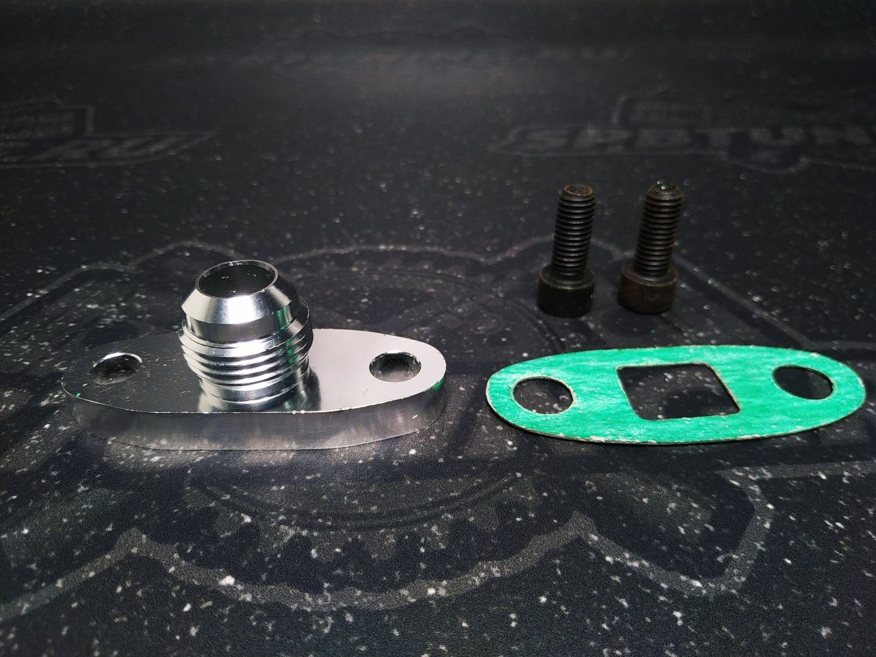 Фланец на слив масла AN10 - T3/T4