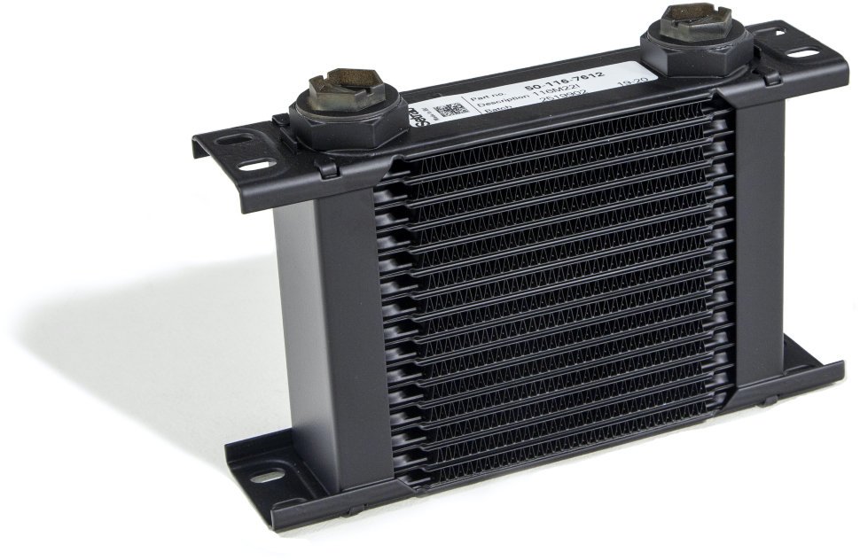 Радиатор масляный 16 рядов; 210 mm ширина; ProLine STD (M22x1,5 выход) Setrab, 50-116-7612