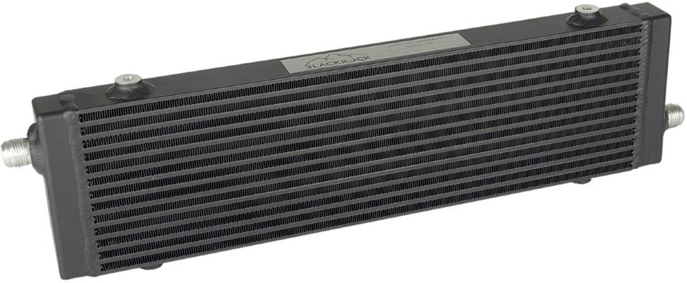 Радиатор масляный 14 рядов; 520 mm; Slimline 10-AN выходы С ДВУХ СТОРОН; BLACKROCK LAB, URS-552B