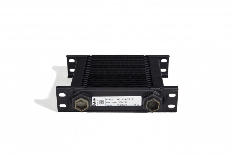 Радиатор масляный 19 рядов; 210 mm ширина; ProLine STD (M22x1,5 выход) Setrab, 50-119-7612