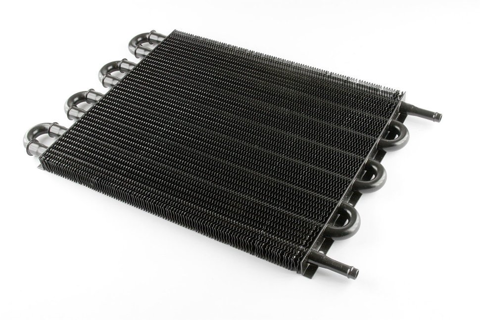 Радиатор трансмиссионный универсальный 8 рядов BLACKROCK LAB UN-RAD-0804