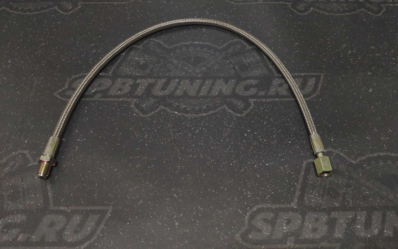 Шланг-удлинитель для установки датчика давления масла, фитинги сталь