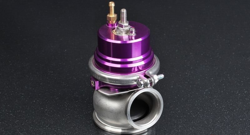 Вестгейт (wastegate, клапан сброса выхлопных газов), 60 мм purple/фиолетовый