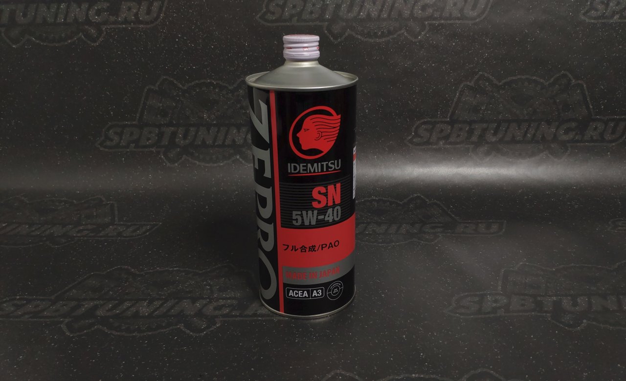 Моторное масло Idemitsu zepro racing 5W40 sn, 1л