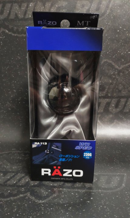 Ручка КПП (шар металл), чёрный RAZO, CARMATE